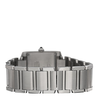 Cartier Stainless Steel 25mm Tank Francaise Quartz Watch 3 of 4