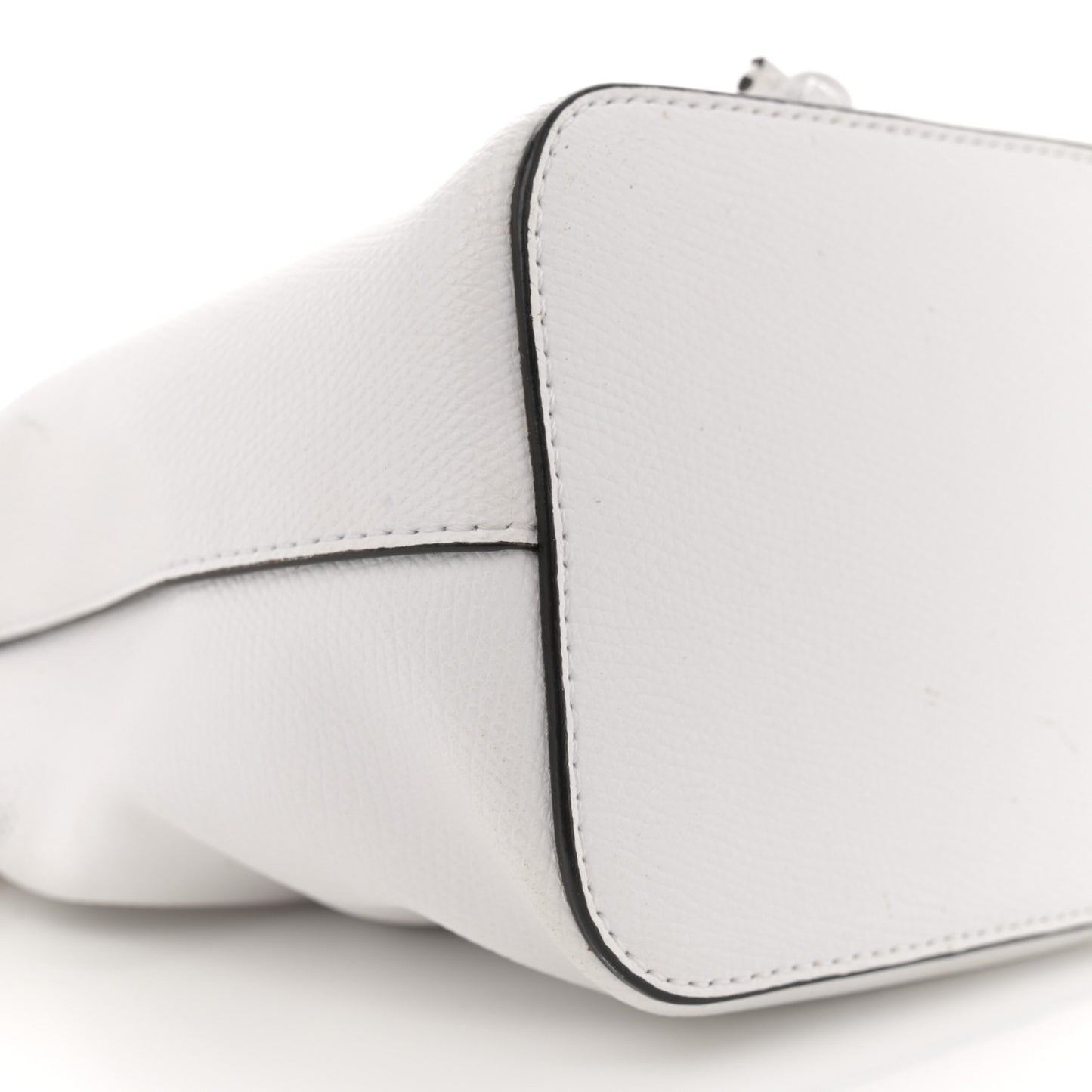 Vitello Cruise F is Fendi Mini Mon Tresor Bucket Bag Optical White