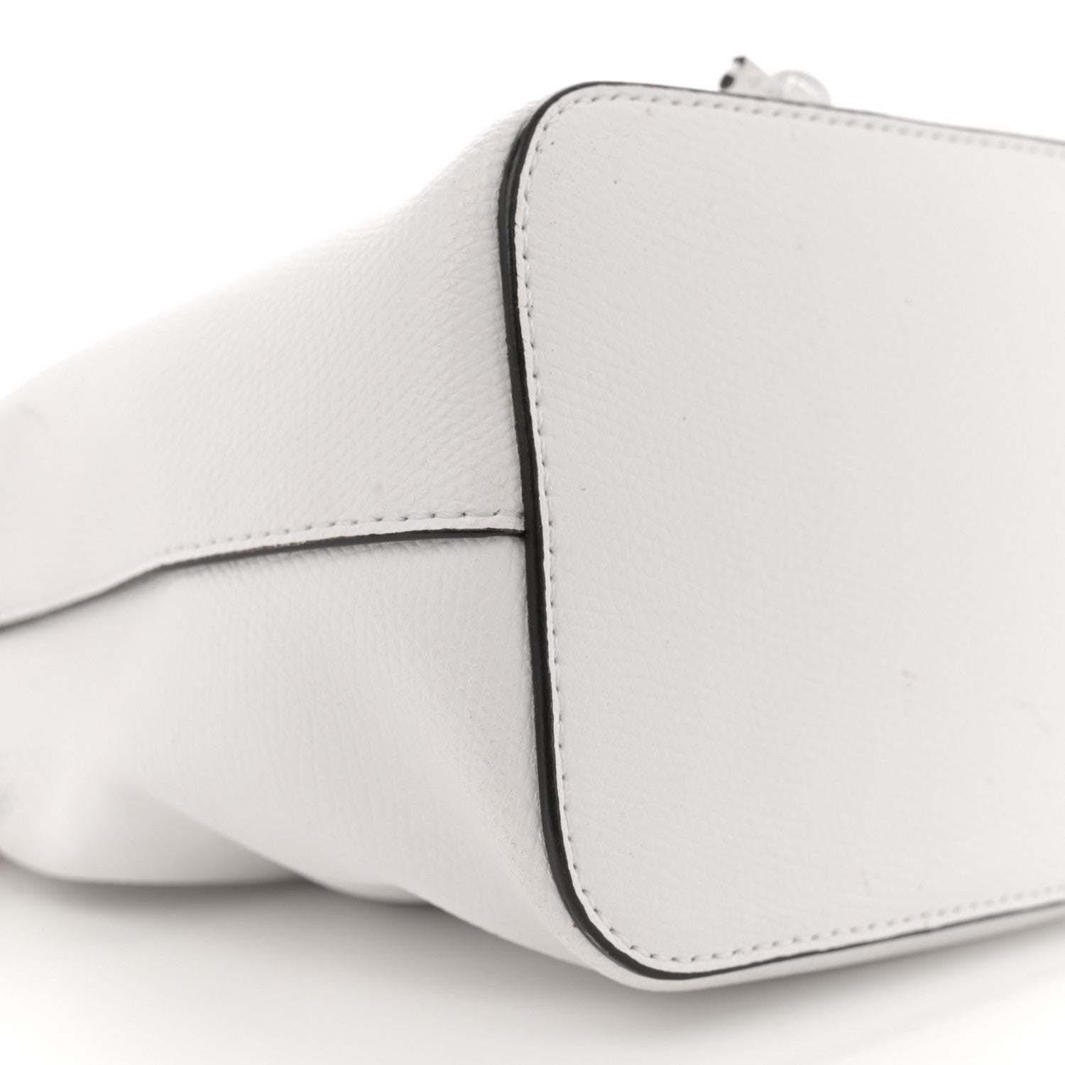 Fendi Vitello Cruise F is Fendi Mini Mon Tresor Bucket Bag Optical White 9 of 12