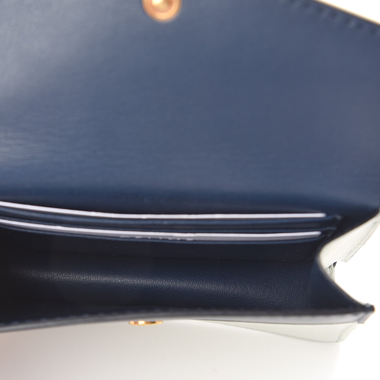 Celine Lambskin Diagonal Card Holder Mint 5 of 8