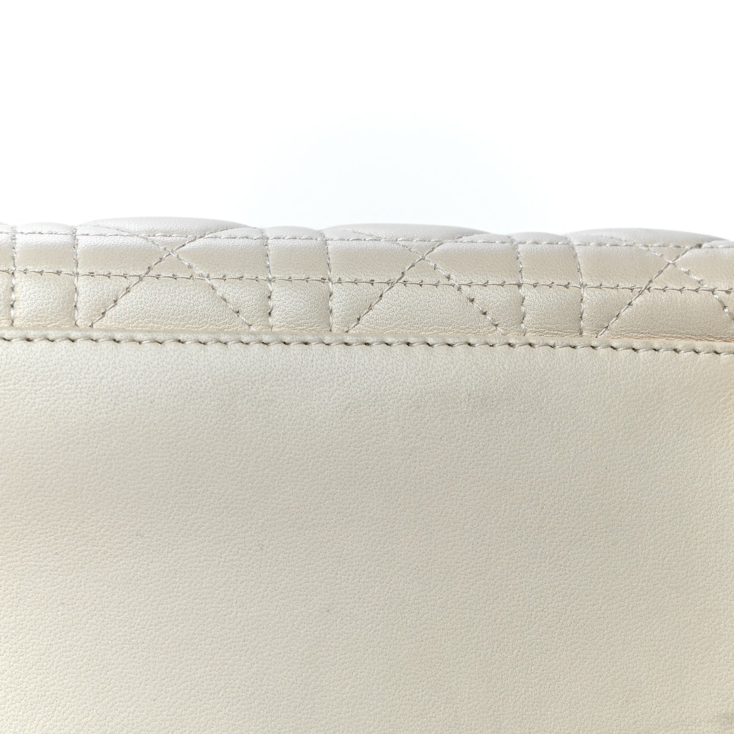 Lambskin Cannage Large Lady Dior Light Beige
