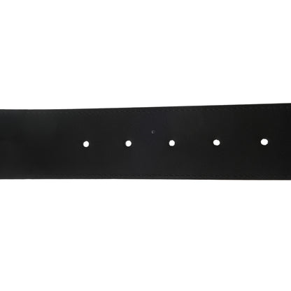 Gucci Moon Calfskin Pearl Double G 40mm Belt 80 32 Black Cream 5 of 5