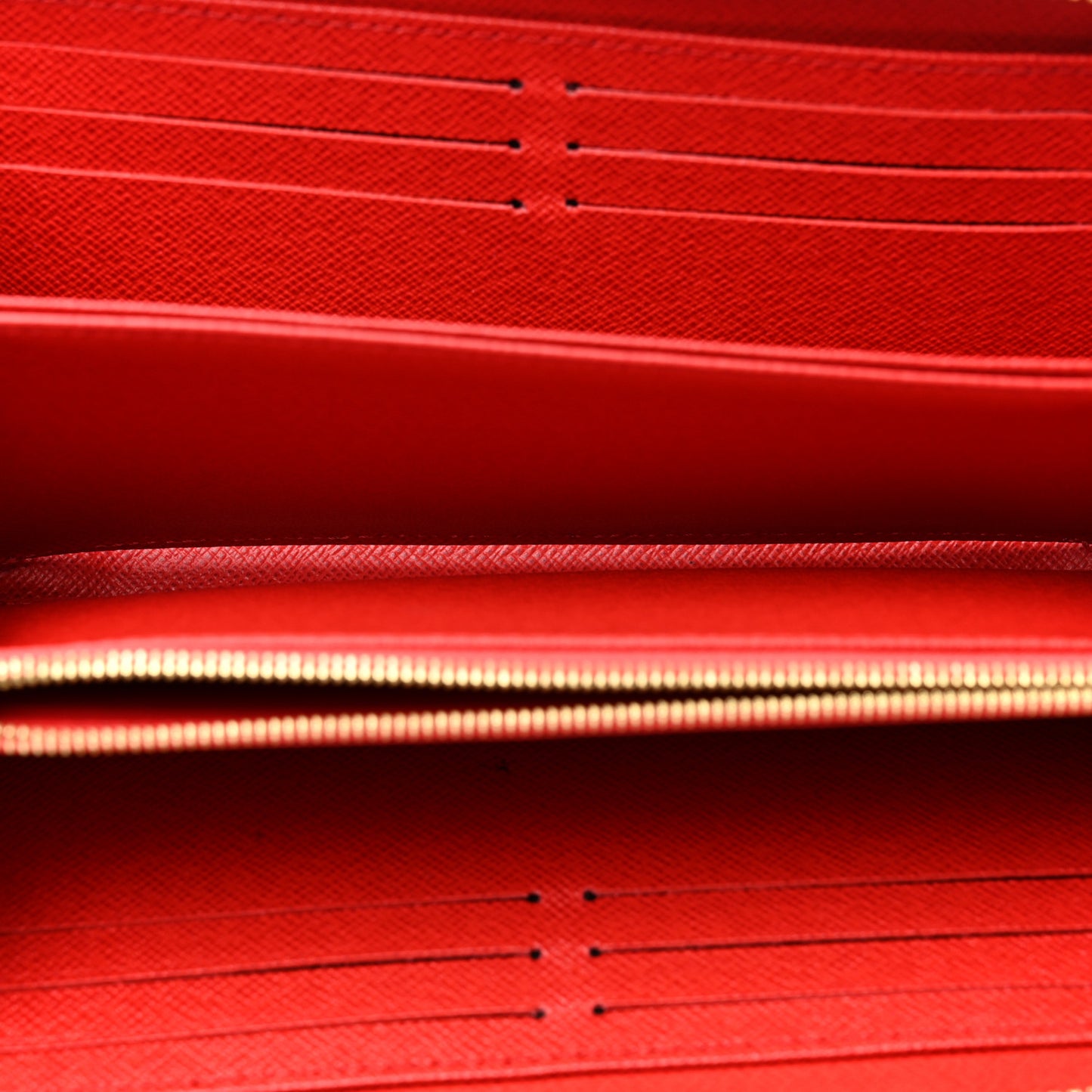 Monogram Zippy Wallet Coquelicot