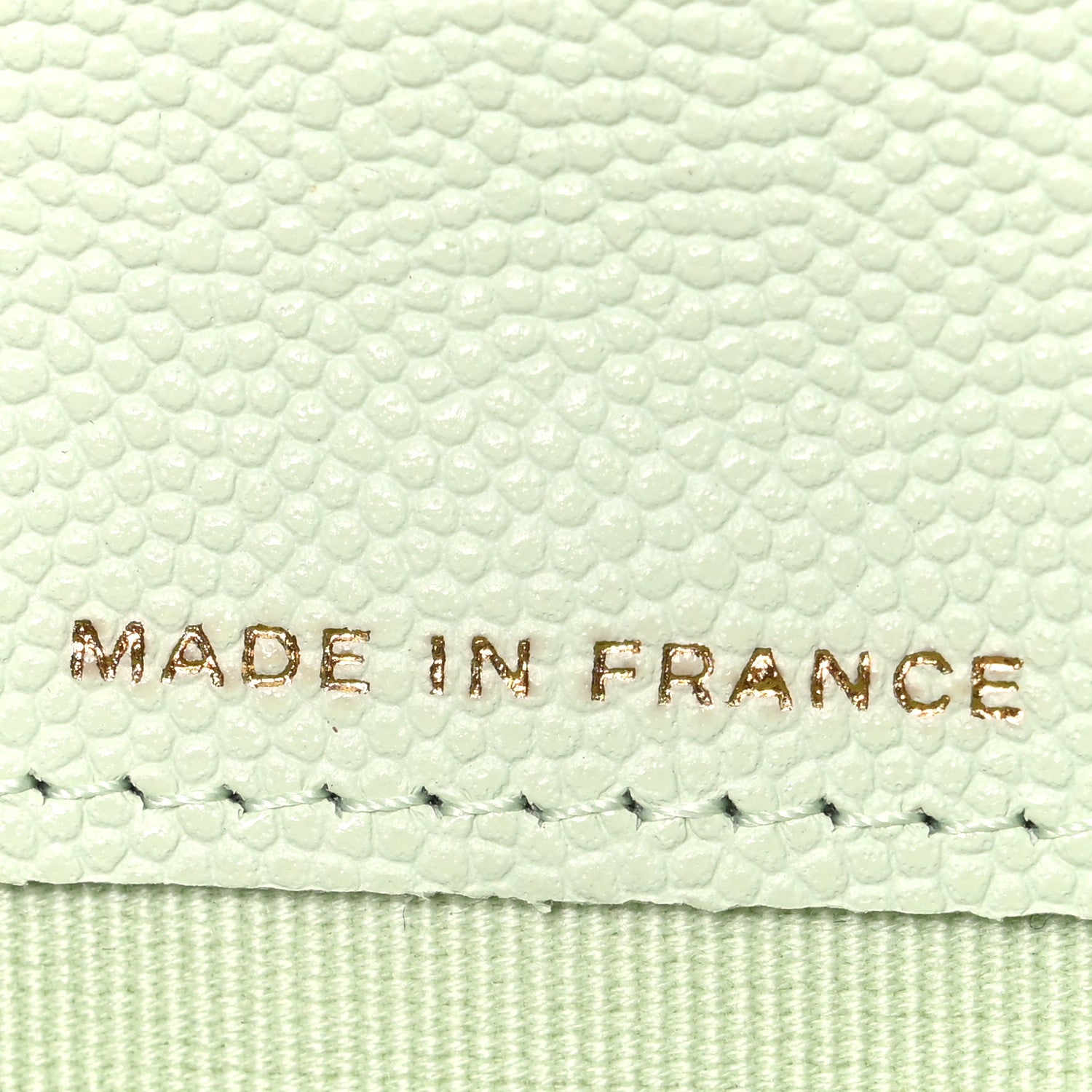 Chanel Caviar Quilted Large Gusset Flap Wallet Light Green 7 of 8