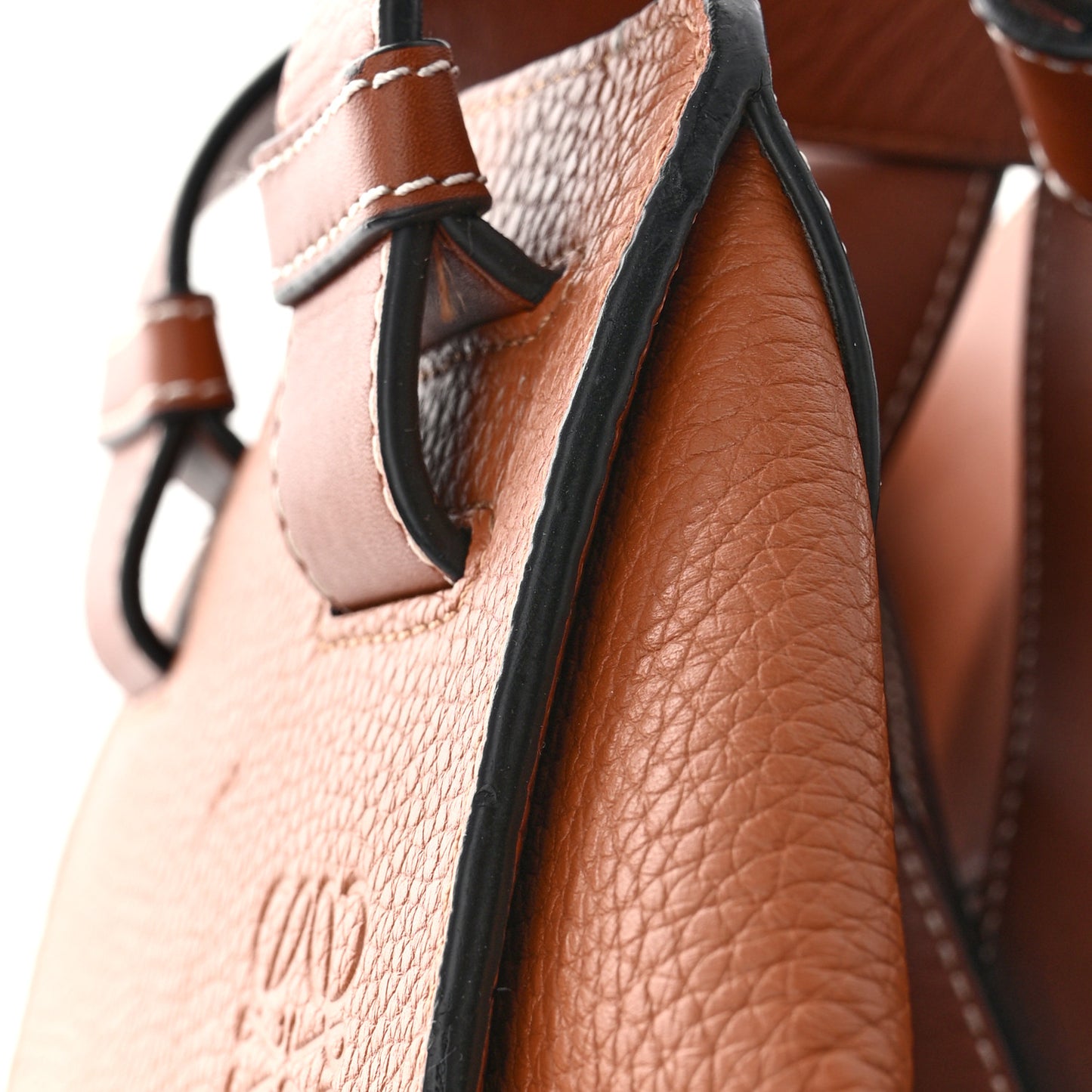 Calfskin Extra Large Hammock Shoulder Bag Light Caramel