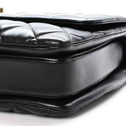 Chanel Lambskin Quilted Medium Trendy CC Flap Dual Handle Bag Black 11 of 12