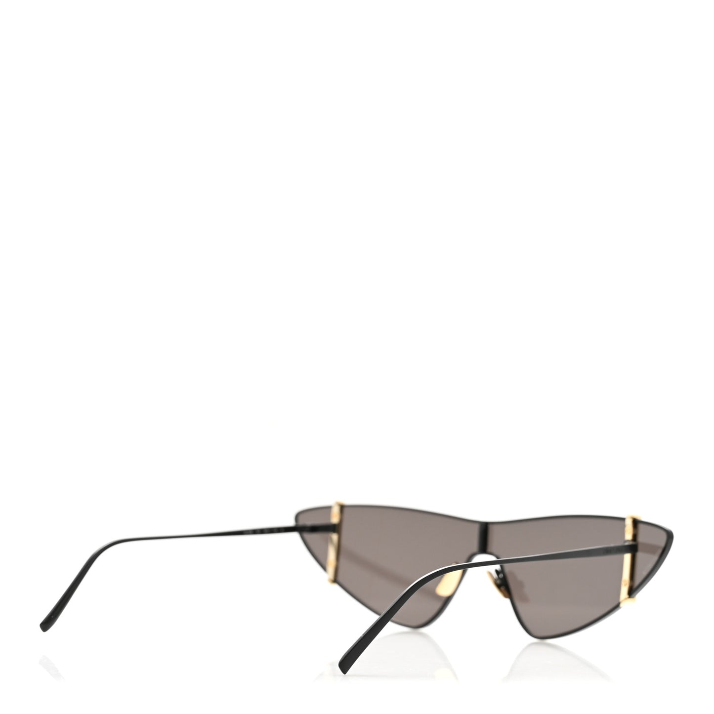 Metal Cat Eye SL536 Sunglasses Black