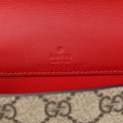 Gucci GG Supreme Monogram Mini Cherry Chain Bag 6 of 10