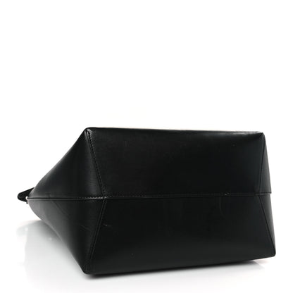 Mansur Gavriel Vegetable Tanned Calfskin Bucket Bag Black Flamma 4 of 8