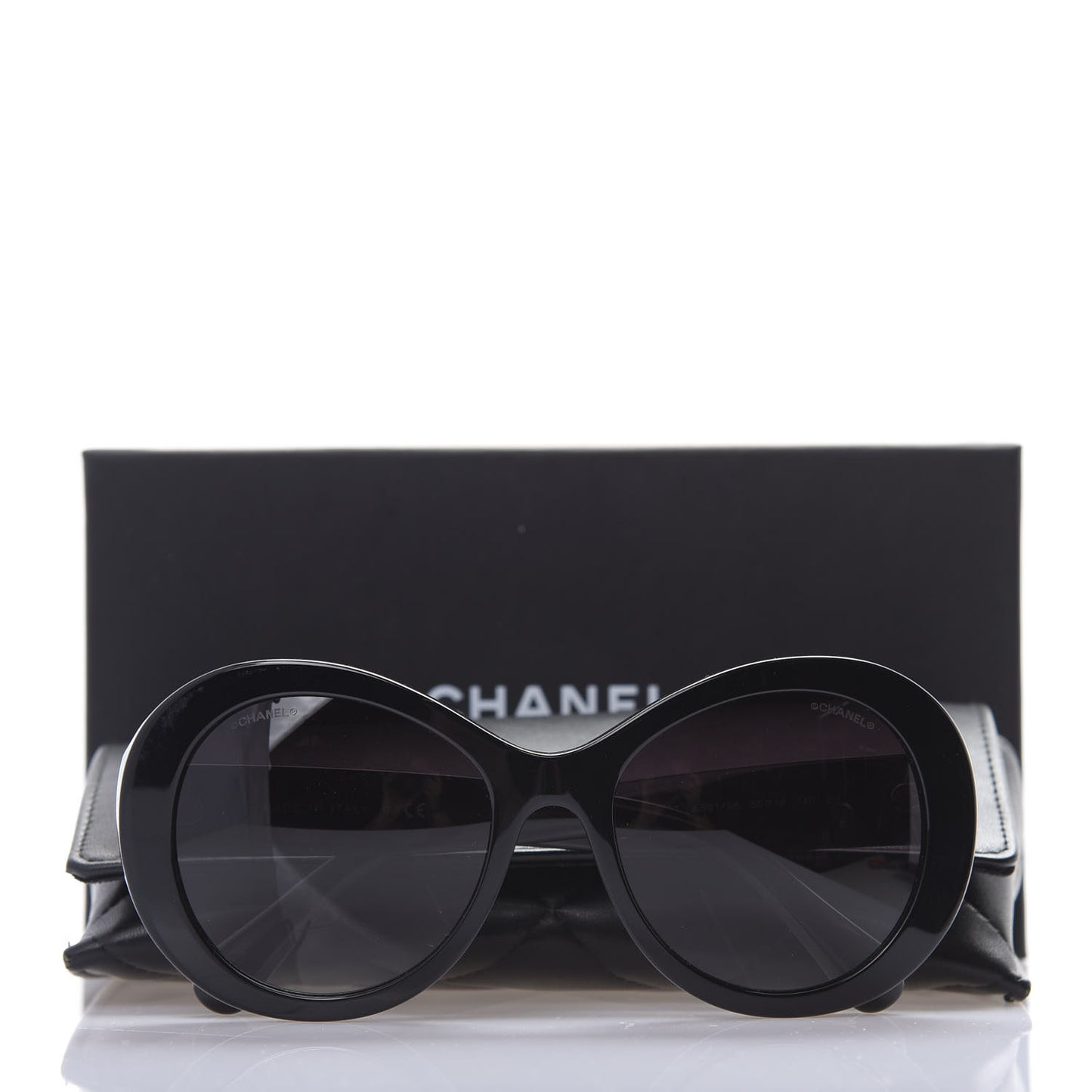 Oval CC Sunglasses 5372 Black
