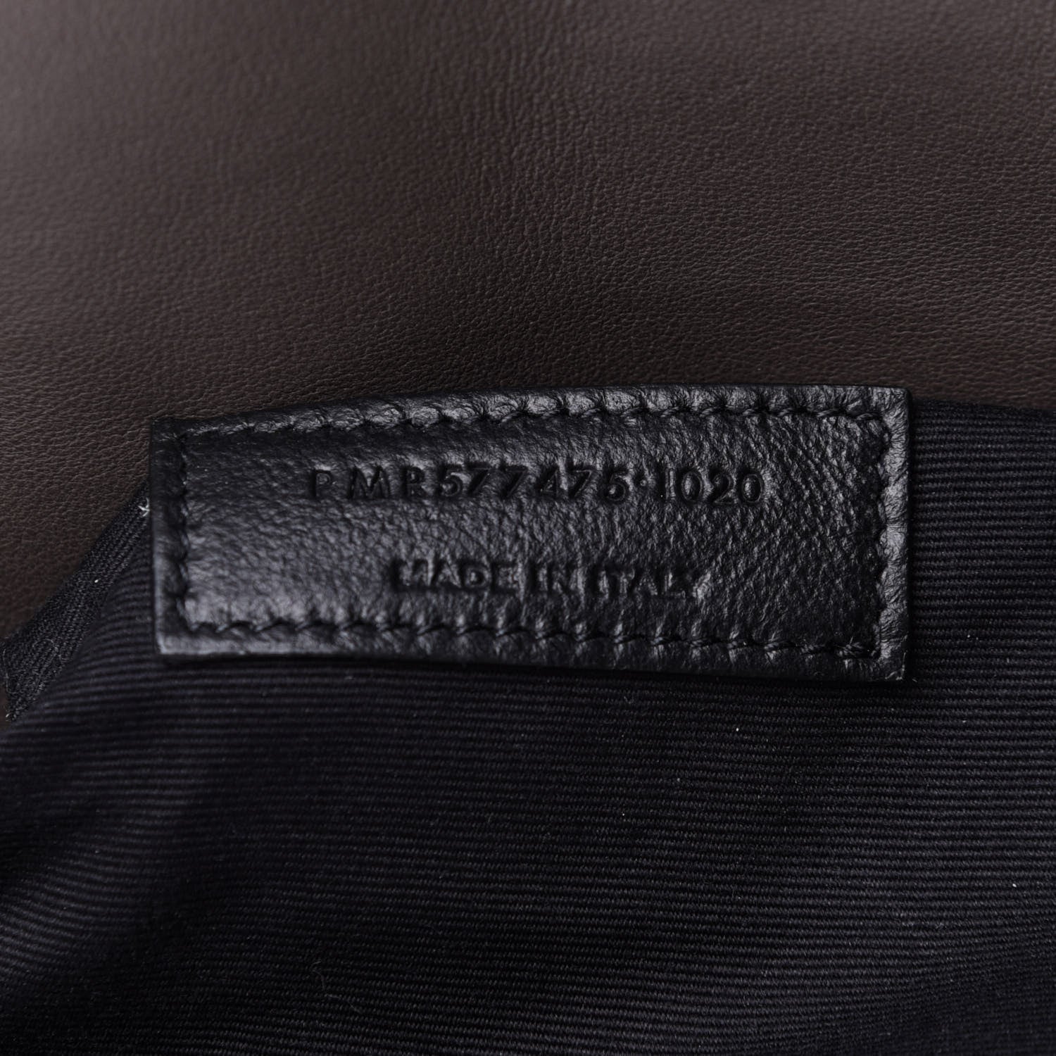 Saint Laurent Calfskin Y Quilted Monogram Medium Loulou Chain Satchel Concrete 8 of 13
