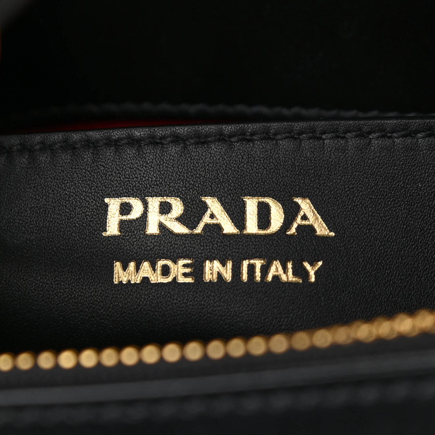 Prada New Calfskin Small Deux Shoulder Bag Black 8 of 11