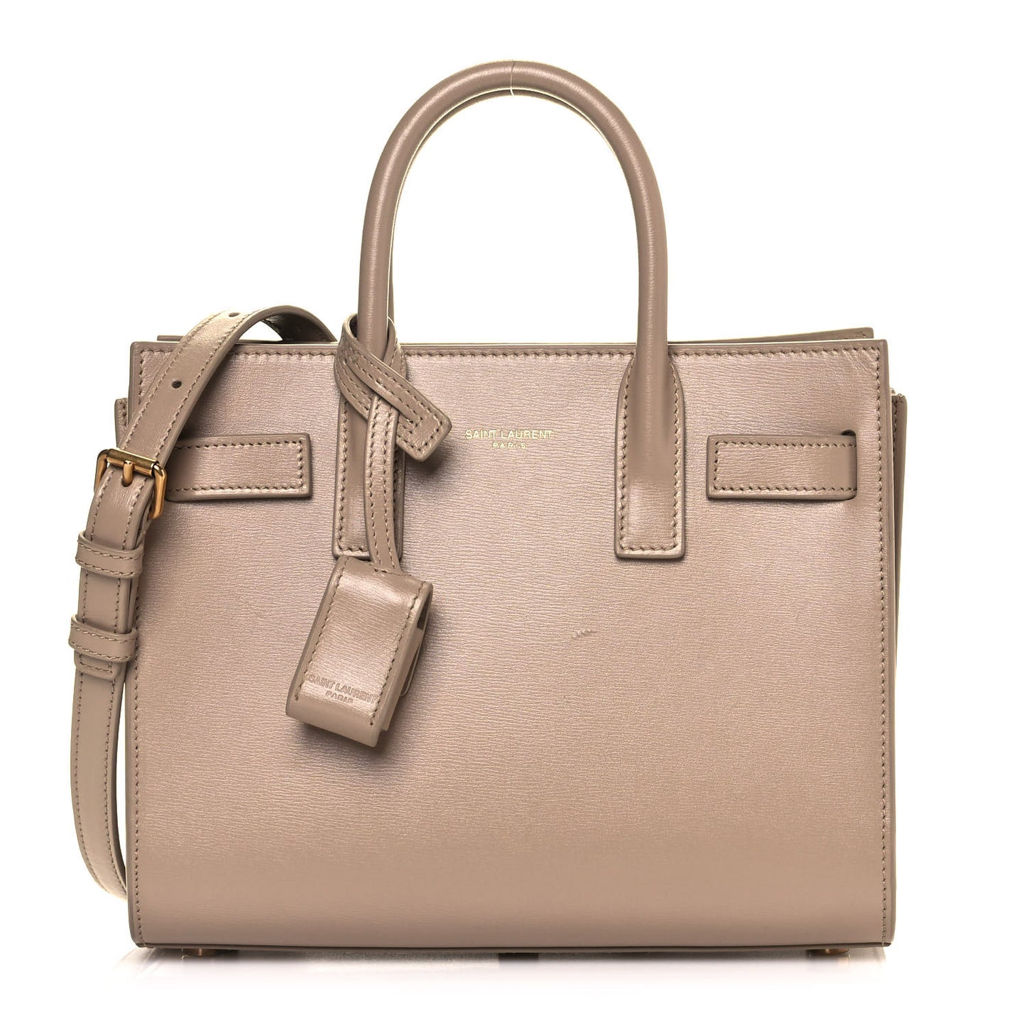 Calfskin Nano Sac De Jour Dark Beige