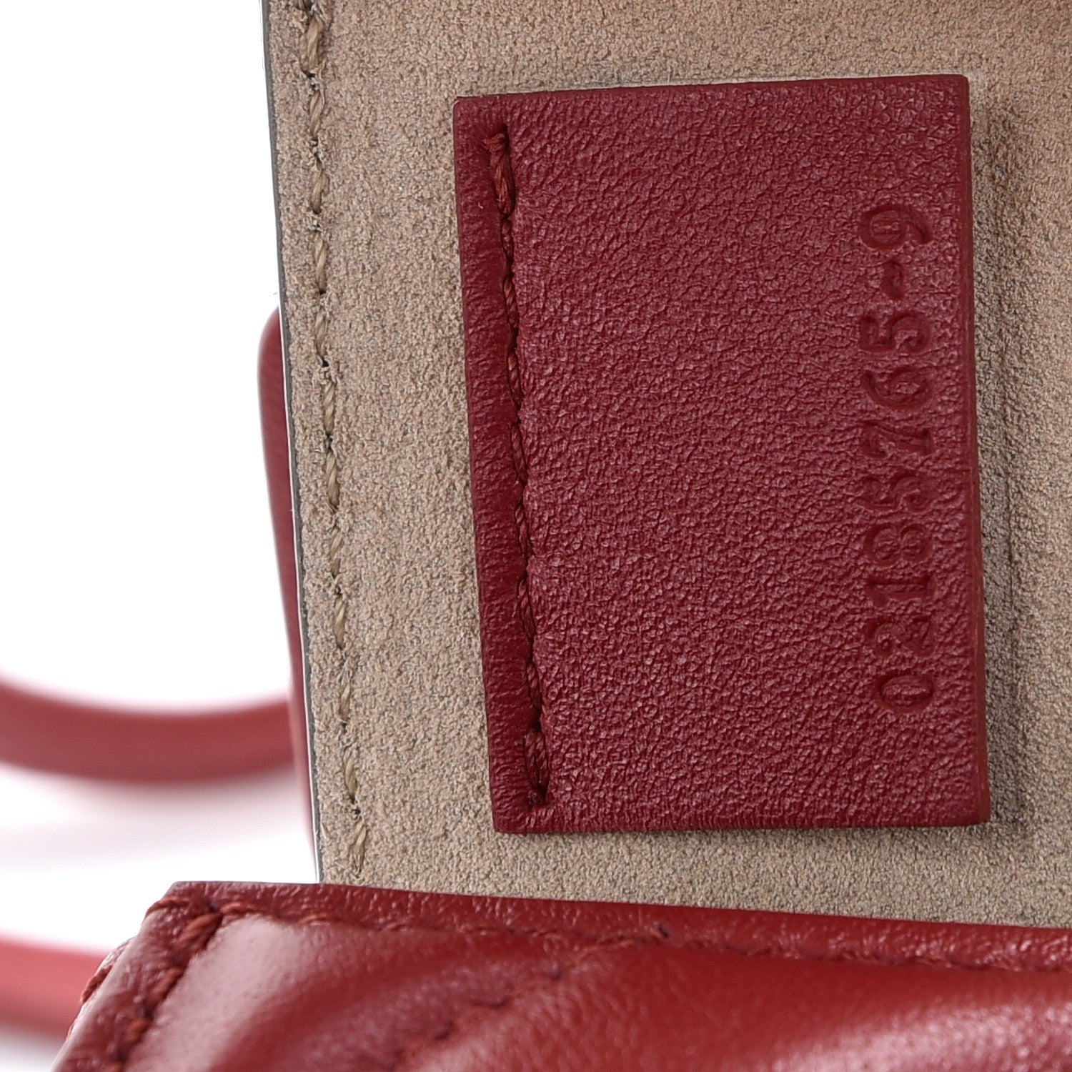 Chloe Calfskin Quilted Mini Drew Bijou Shoulder Bag Dahlia Red 6 of 8