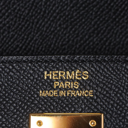 Hermes Epsom Kelly Sellier 35 Black 23 of 32