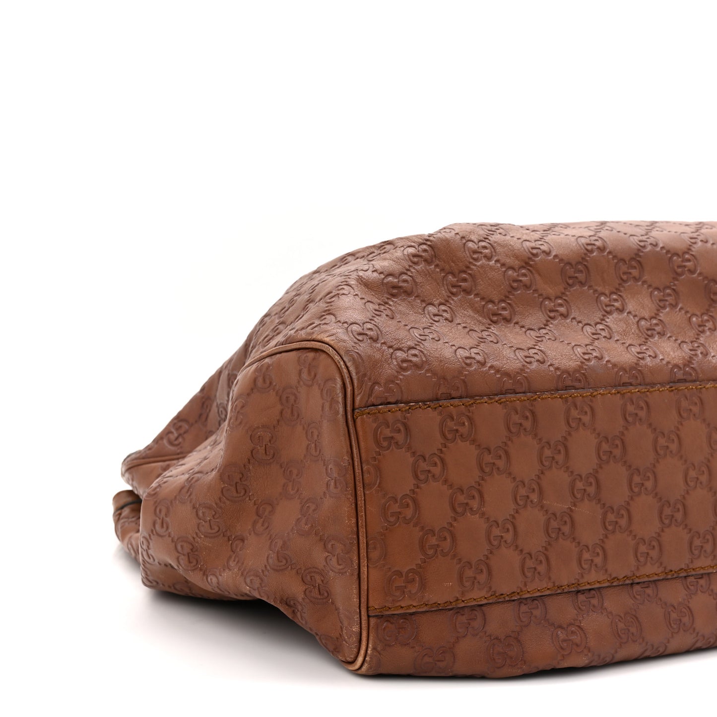 Guccissima Signature Large Sukey Tote Brown