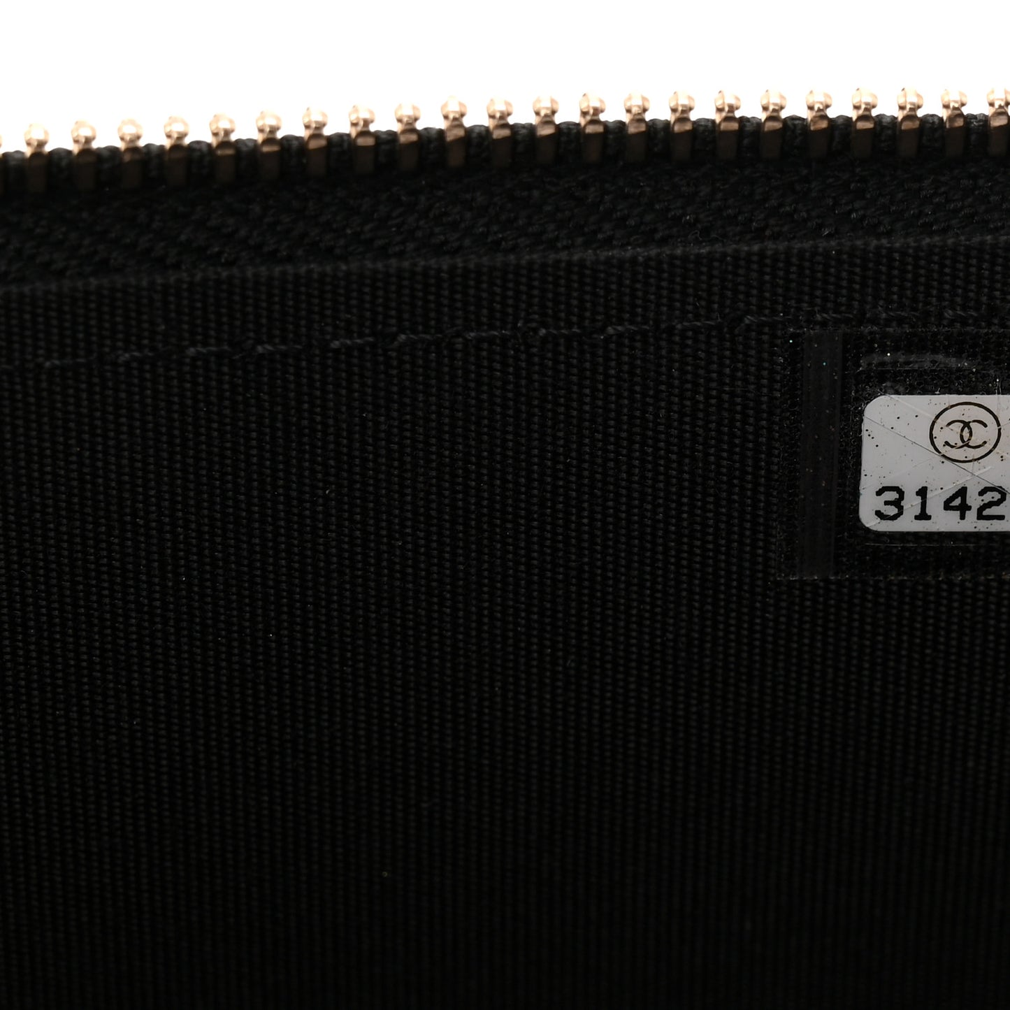 Lambskin Quilted Small Top Handle Vanity Case With Chain Black