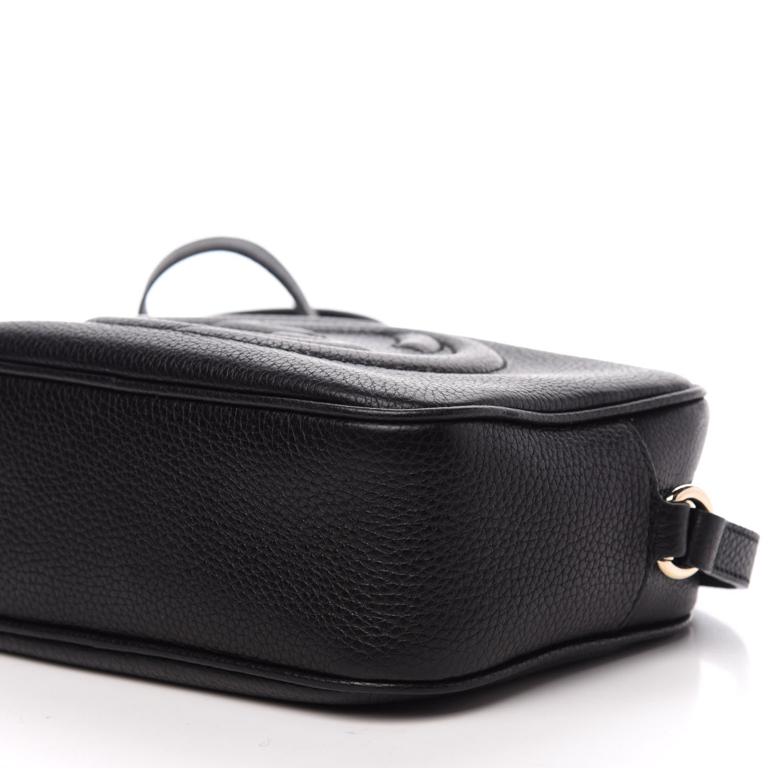 Gucci Pebbled Calfskin Small Soho Disco Bag Black 7 of 11