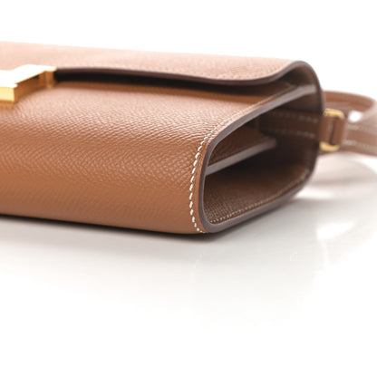 Hermes Epsom Constance Long Wallet To Go Gold 10 of 11
