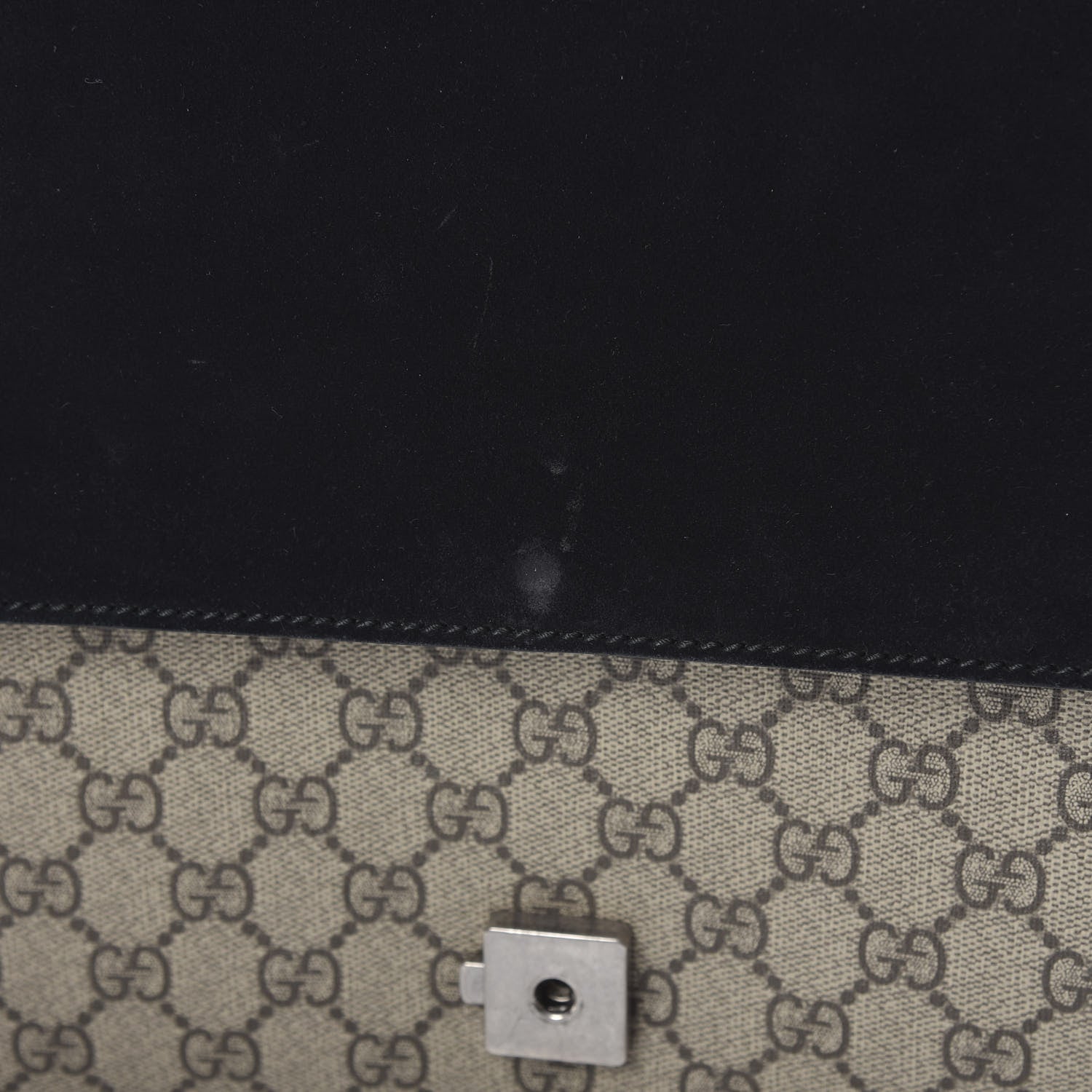 Gucci GG Supreme Monogram Medium Dionysus Shoulder Bag Black 11 of 13