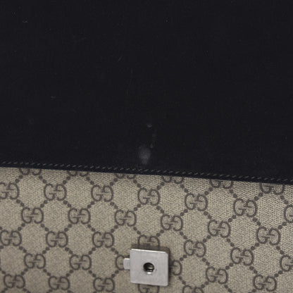 Gucci GG Supreme Monogram Medium Dionysus Shoulder Bag Black 11 of 13