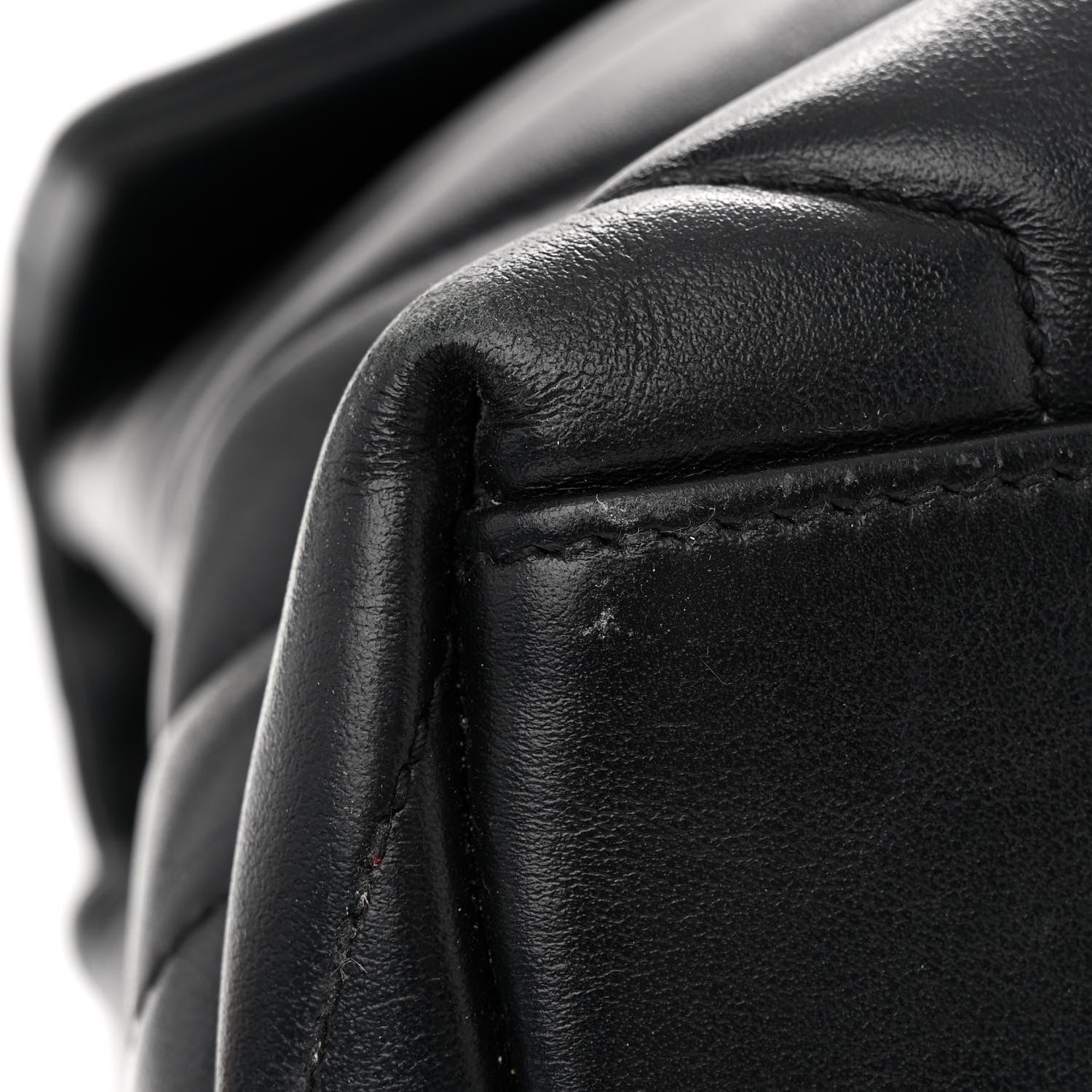 Saint Laurent Calfskin Y Quilted Monogram Medium Loulou Chain Satchel Black 19 of 22