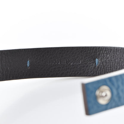 Louis Vuitton Taurillon Press it Bracelet 19 Bleu Canard 5 of 6