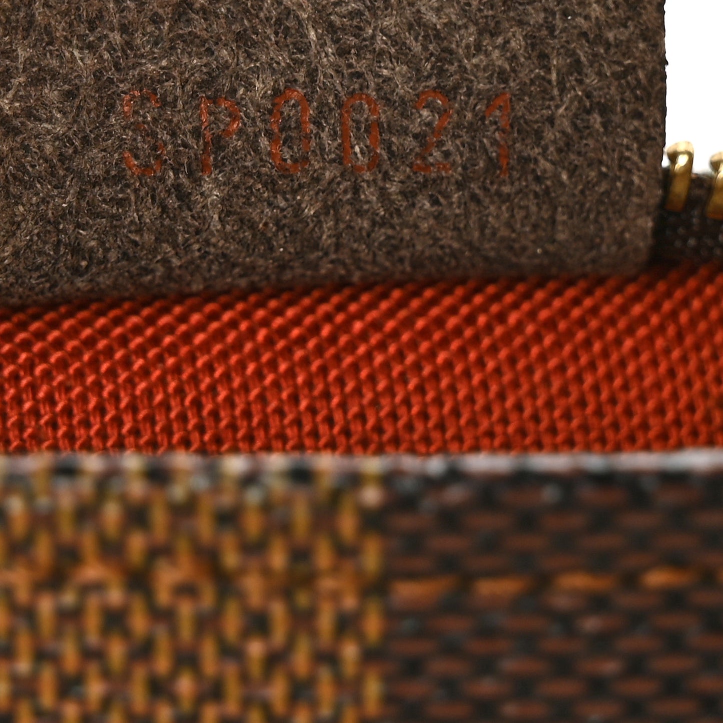 Damier Ebene Trousse Make Up Bag Pochette