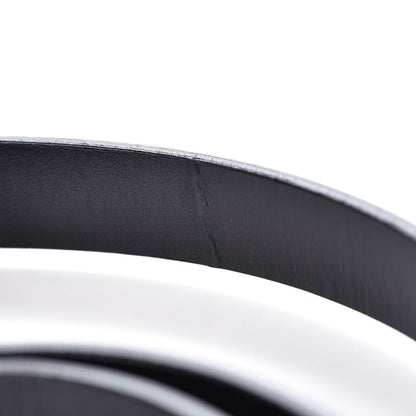 Gucci Calfskin Interlocking G Belt 80 32 Black 4 of 7