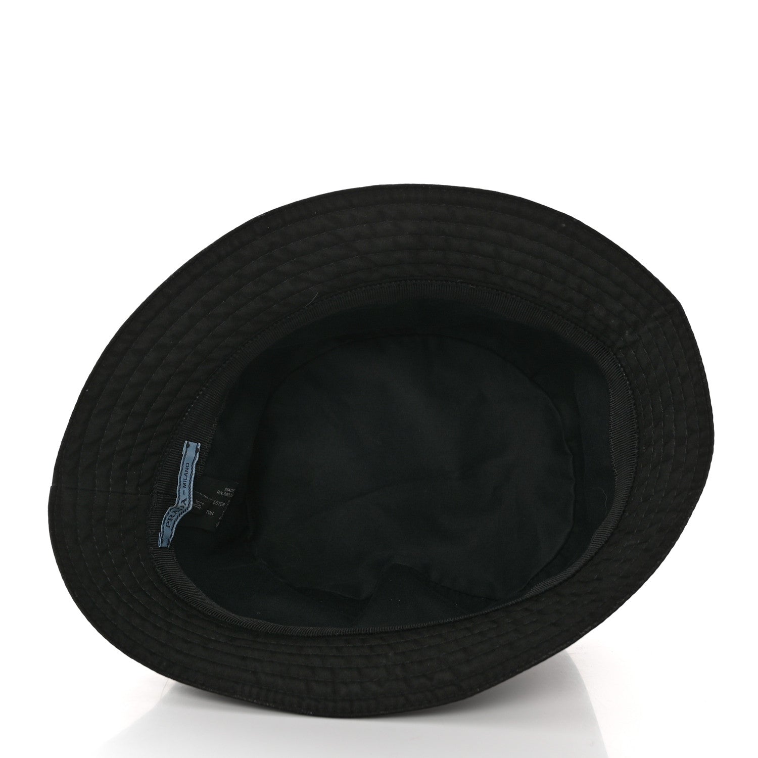 Prada Technical Nylon Linea Rossa Bucket Hat M Black 7 of 8