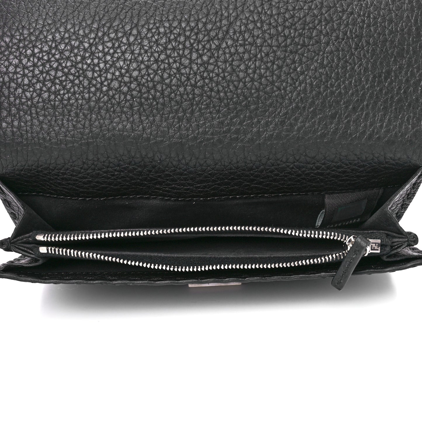 Cuoio Romano Selleria Peekaboo Continental Wallet Asfalto