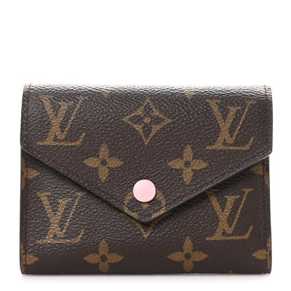 Louis Vuitton Monogram Victorine Wallet Rose Ballerine 1 of 8