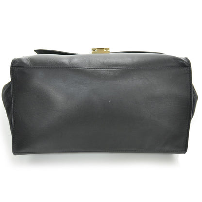 Celine Calfskin and Suede Trapeze Black 4 of 8