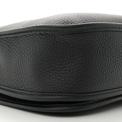Hermes Taurillon Clemence Evelyne III PM Black 9 of 10