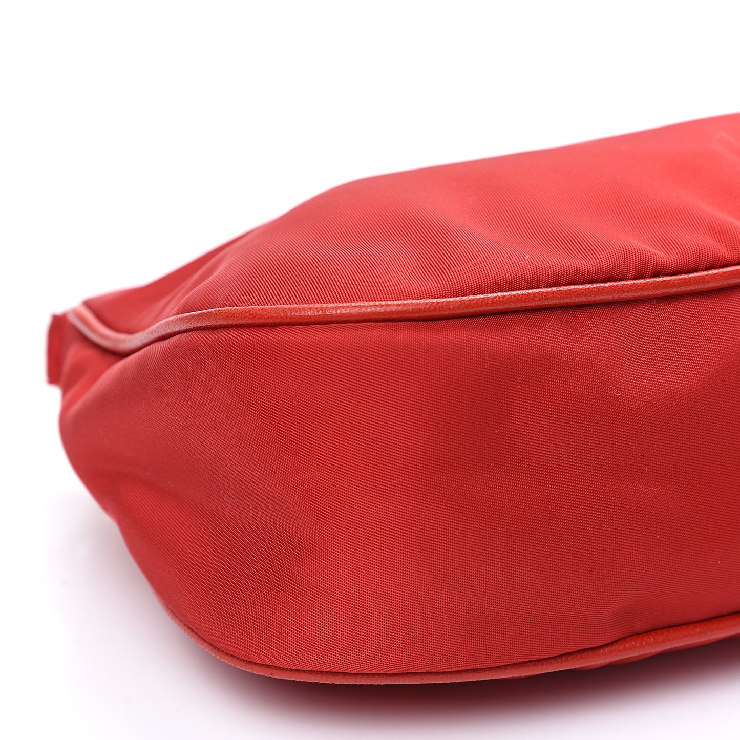 Tessuto Nylon Shoulder Bag Rosso