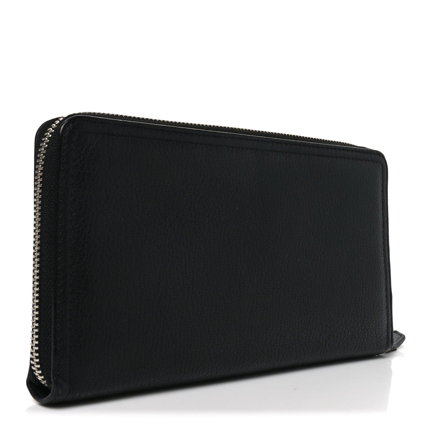 Sugar Goatskin Pandora Zip Around Wallet Black