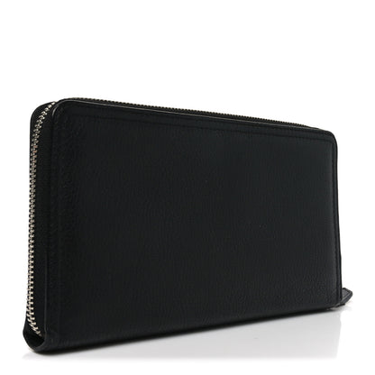 Givenchy Sugar Goatskin Pandora Zip Around Wallet Black 3 of 6
