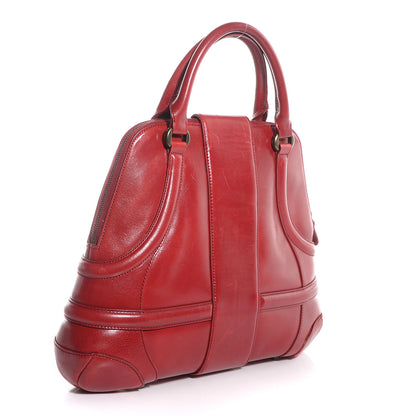 Alexander McQueen Calfskin Large Novak Red 3 of 8
