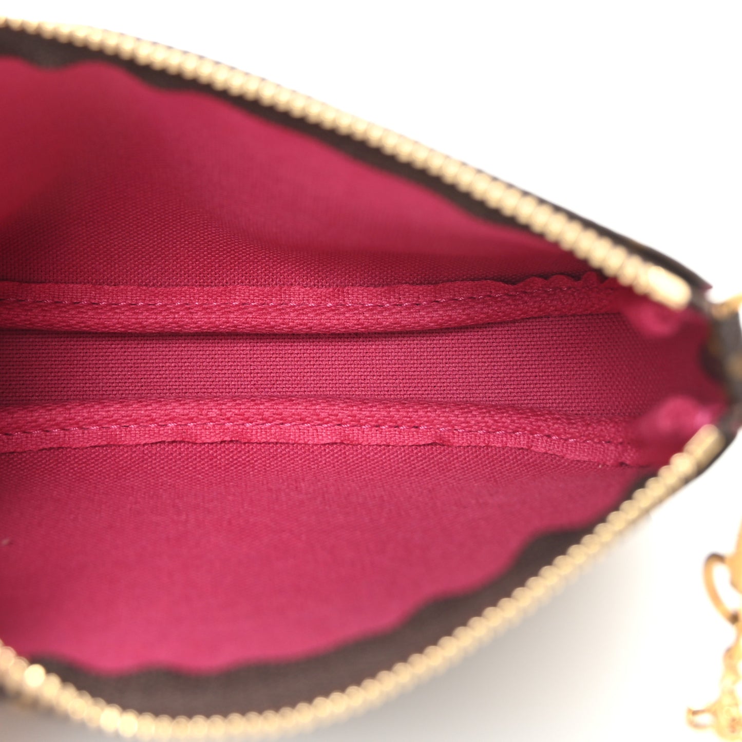 Monogram 2020 Christmas Animation Roller Coaster Mini Pochette Accessories Pivoine