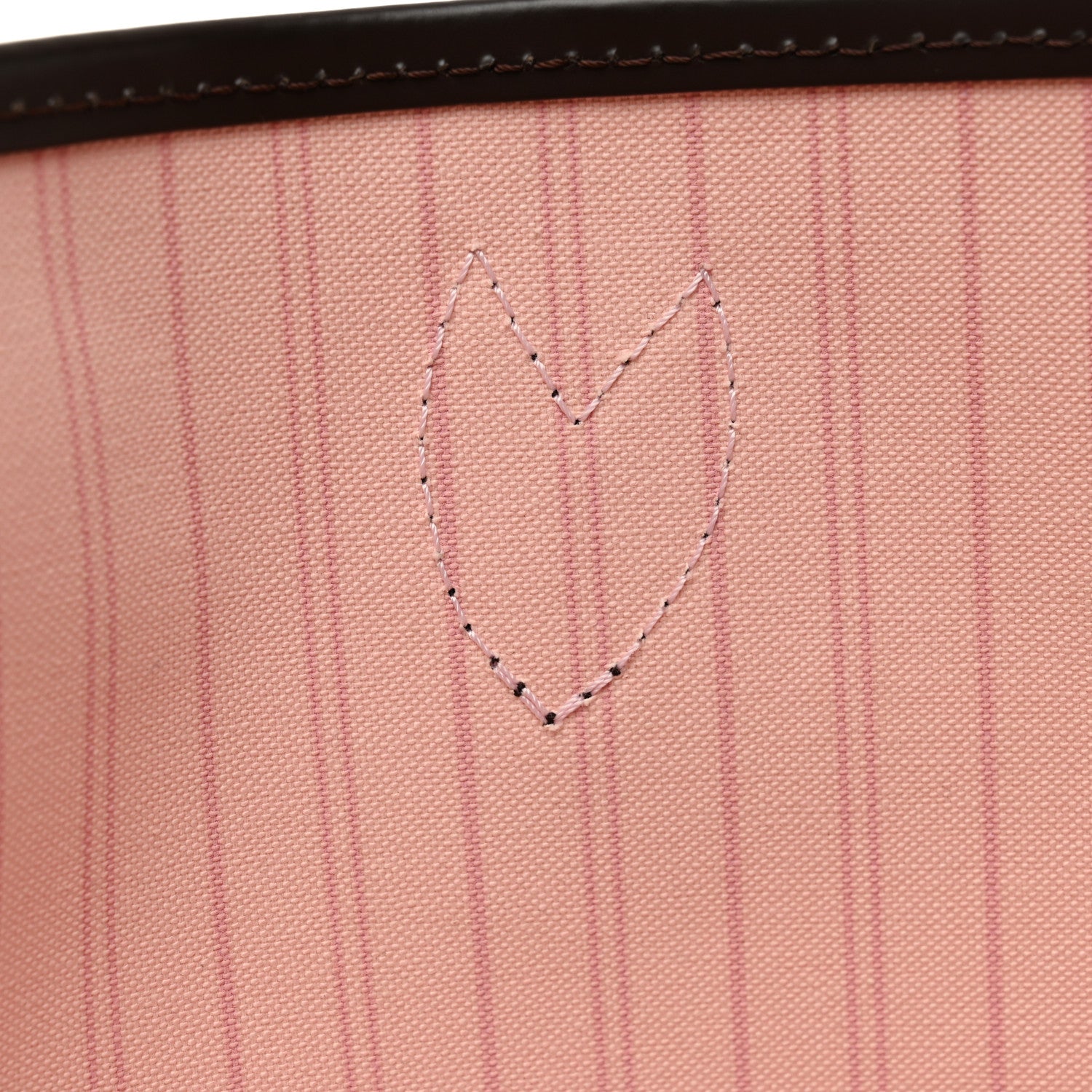 Louis Vuitton Damier Ebene Neo Neverfull MM Rose Ballerine 8 of 10
