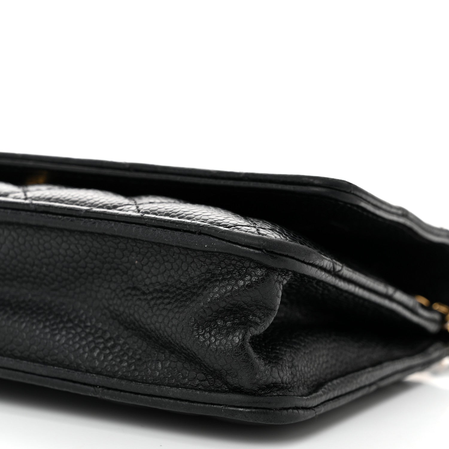Chanel Caviar Quilted Wallet on Chain WOC Black 11 of 15