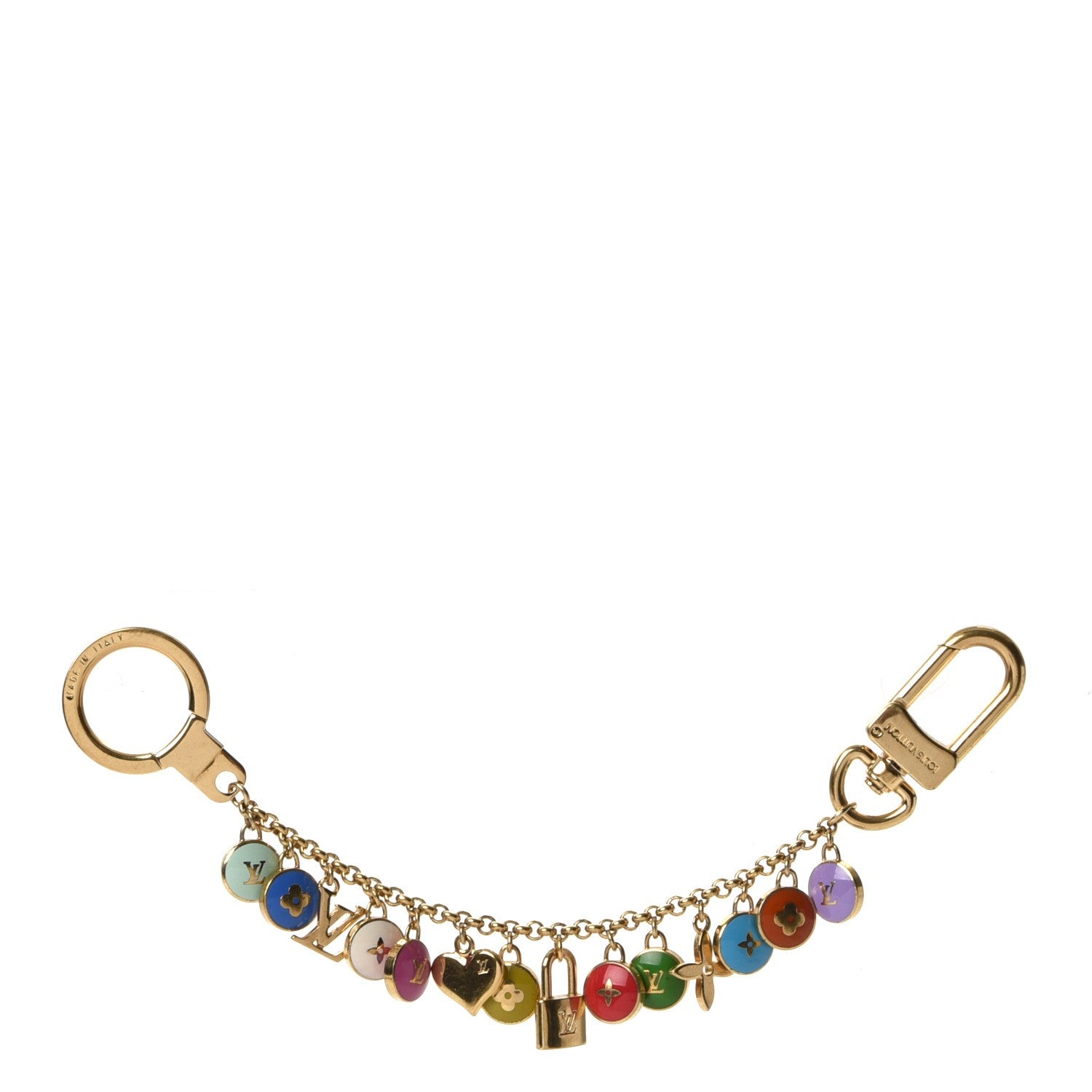 Louis Vuitton Pastilles Key Chain Bag Charm Multicolor 1 of 4