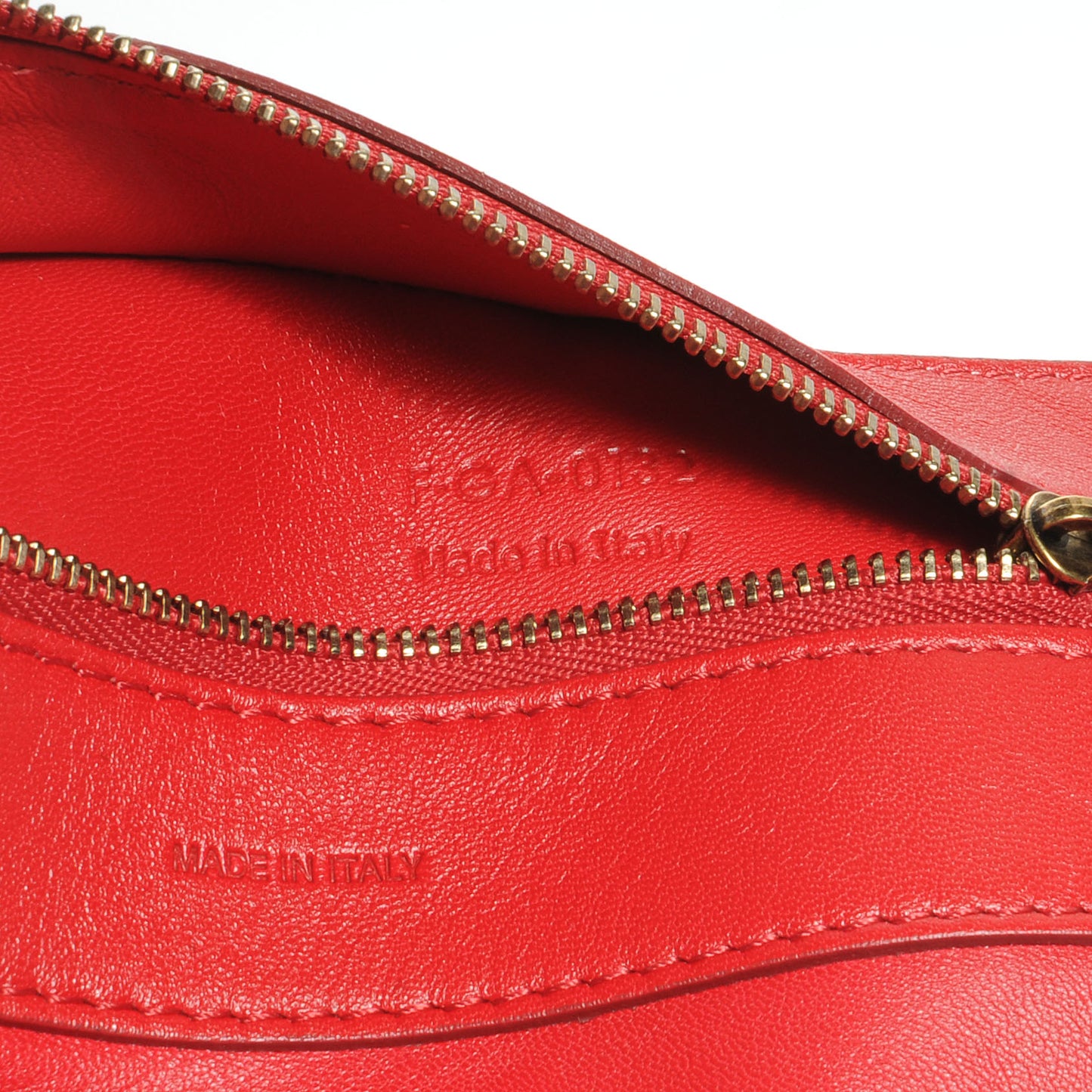 Lambskin Cabas Vertical Tote Red