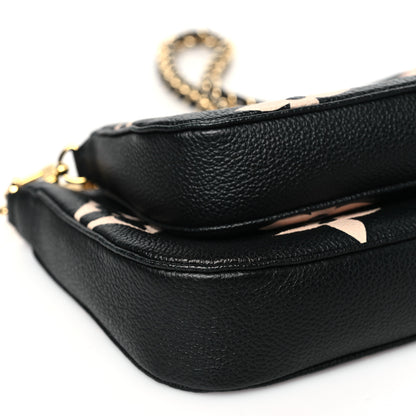 Louis Vuitton Empreinte Monogram Giant Multi Pochette Accessories Black Beige 9 of 11