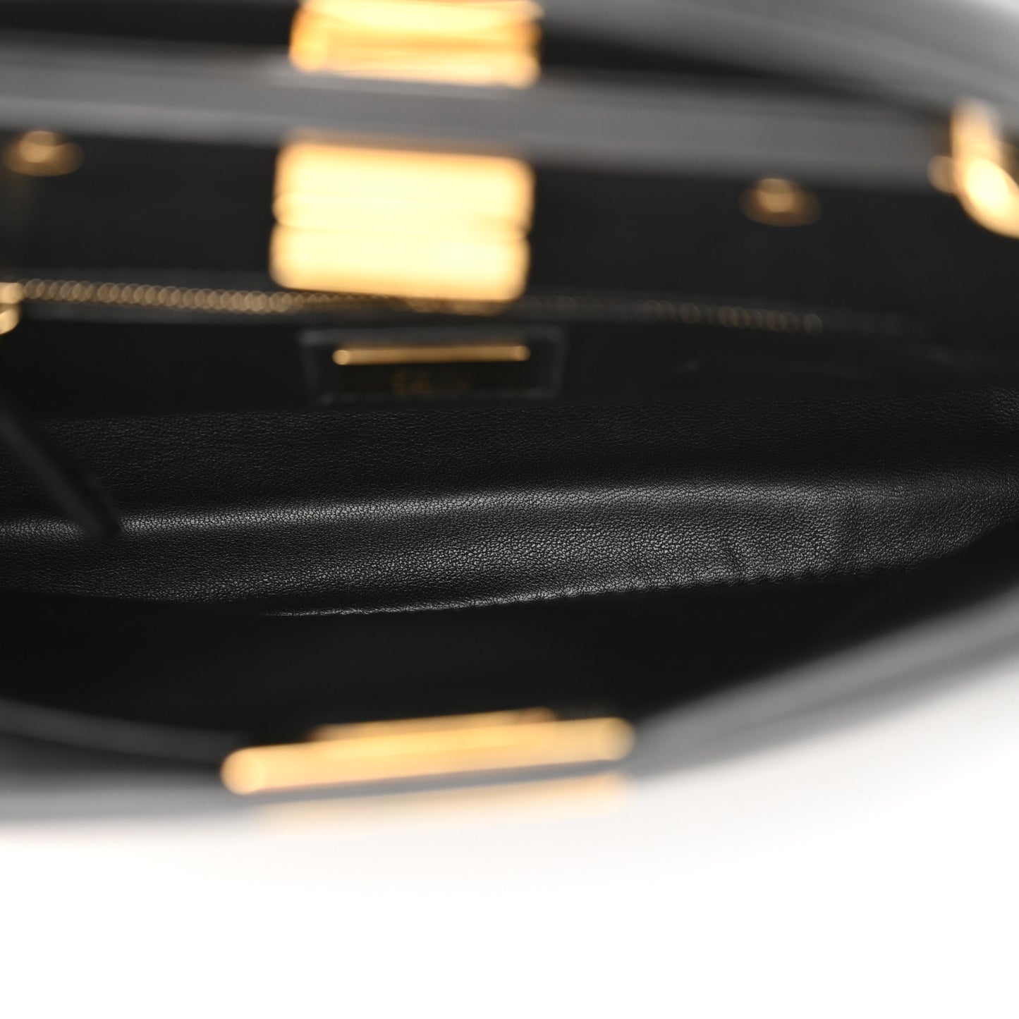 Nappa Mini Peekaboo Iconic Satchel Black