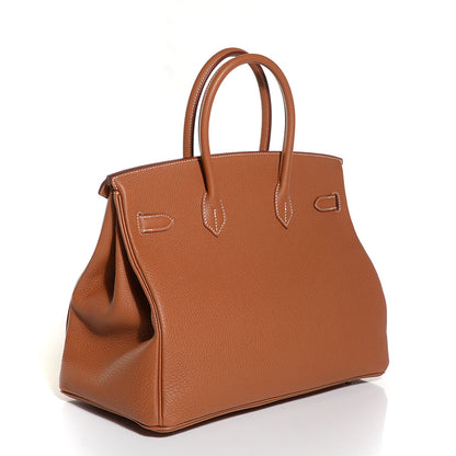 Hermes Togo Birkin 35 Gold 3 of 24