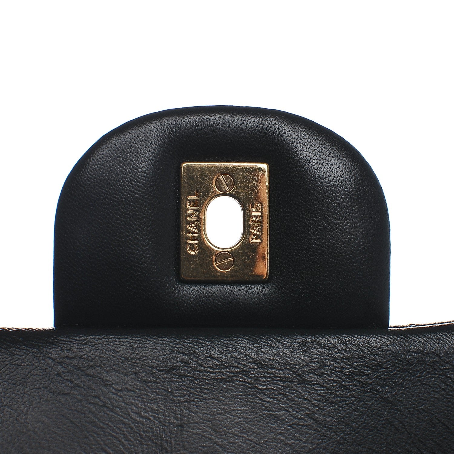 Chanel Lambskin Quilted Maxi Double Flap Black 5 of 8
