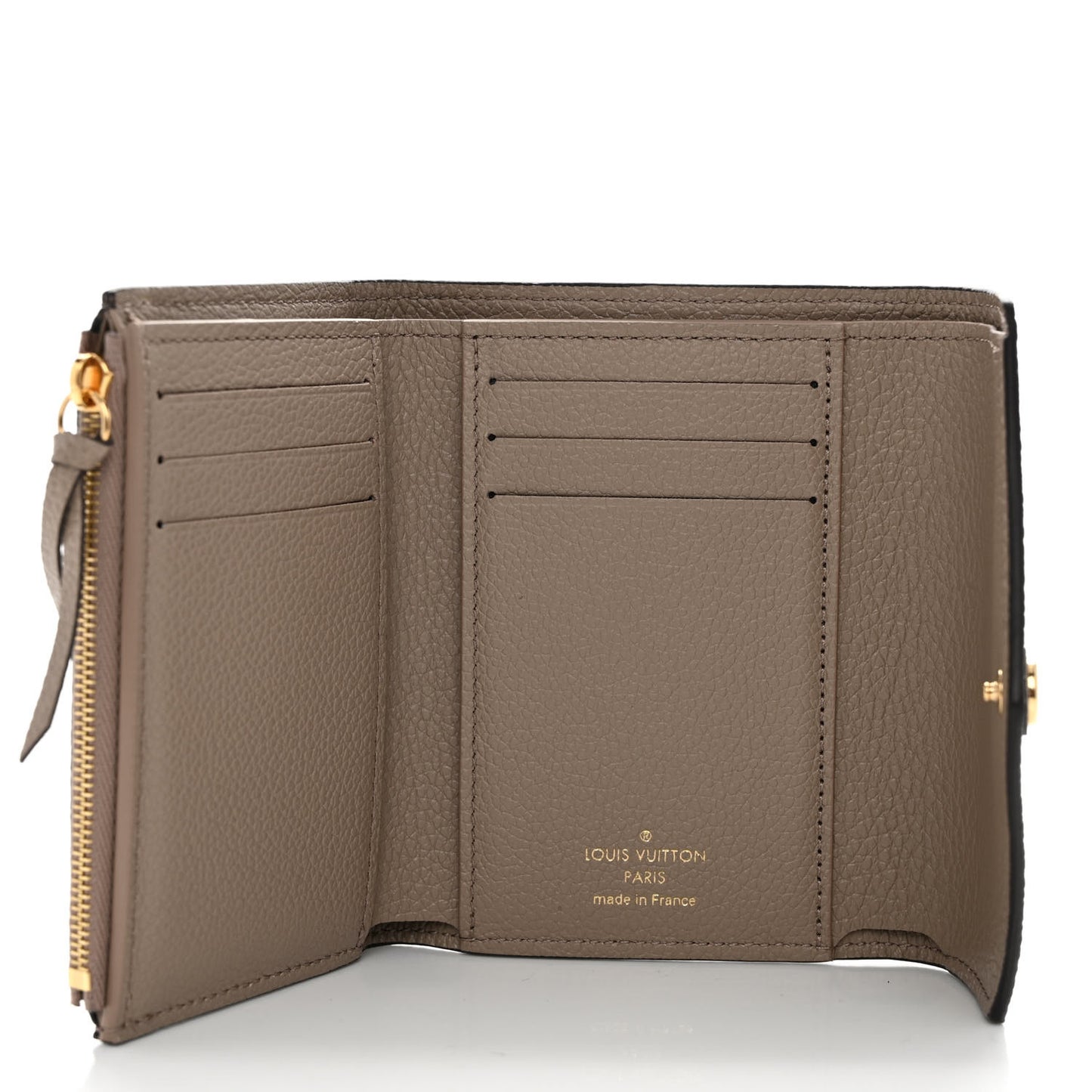 Empreinte Monogram Giant Victorine Wallet Tourterelle Creme
