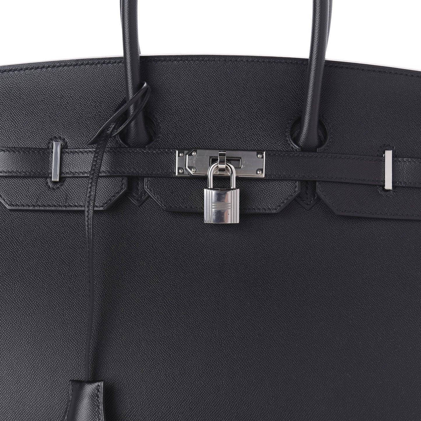 Madame Calfskin Birkin Sellier 35 Black