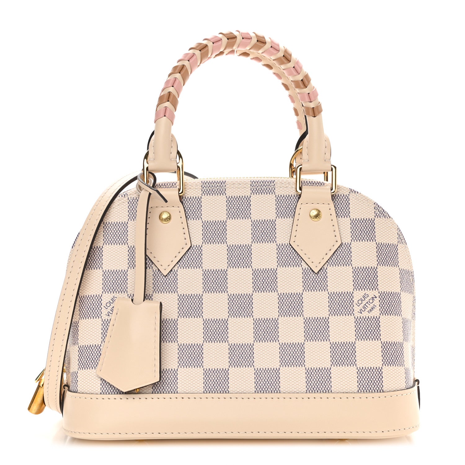 Louis Vuitton Damier Azur Braided Alma BB 1 of 10